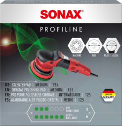 SONAX PROFILINE SPUŽVA ZA POLIRANJE MEDIUM 125 MM